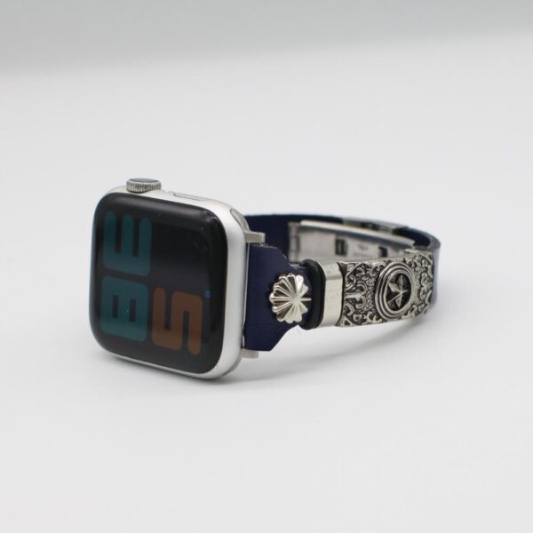 Watch Wrist Band Retro DIY Embossed Watch Band